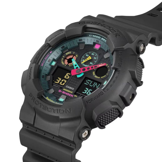 卡西歐 GA-100MF-1AER - 側面照