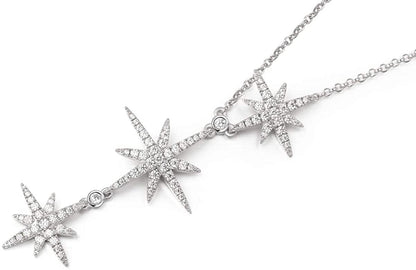 APM Triple Météorites Adjustable Necklace - 銀色 #AC3350OX