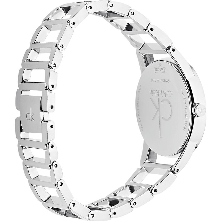 NEW Calvin Klein Stately Steel Ladies Watches - Silver K3G23126 全新 Calvin Klein Stately鋼製女士手錶 - 銀色 K3G23126