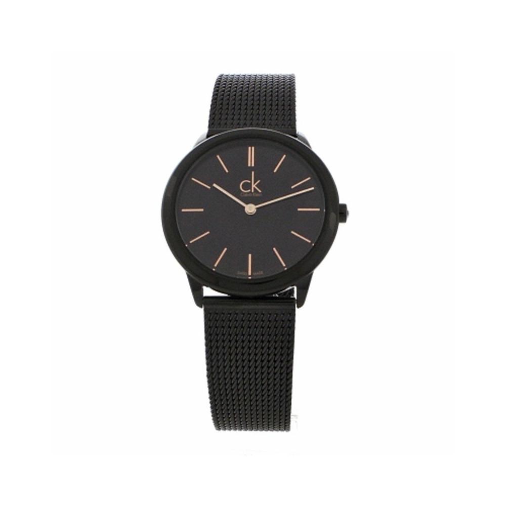 NEW Calvin Klein Minimal PVD Unisex Watches - Black K3M22421 全新 Calvin Klein Minimal PVD 男女通用手錶 - 黑色 K3M22421