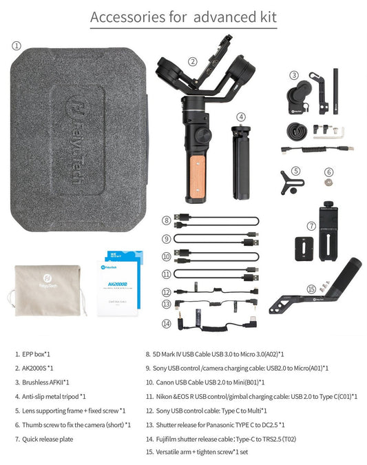 FeiyuTech-advanced-kit-AK2000S-3-Axis-USB-Wi-Fi-Control-Handheld-Stabilized-Gimbal-Mirrorless-DSLR-Camera-DimBuyShop