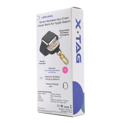 Lexuma XTAG Apple Watch Portable Charger Wireless Charging Travel Charger 辣數碼  package