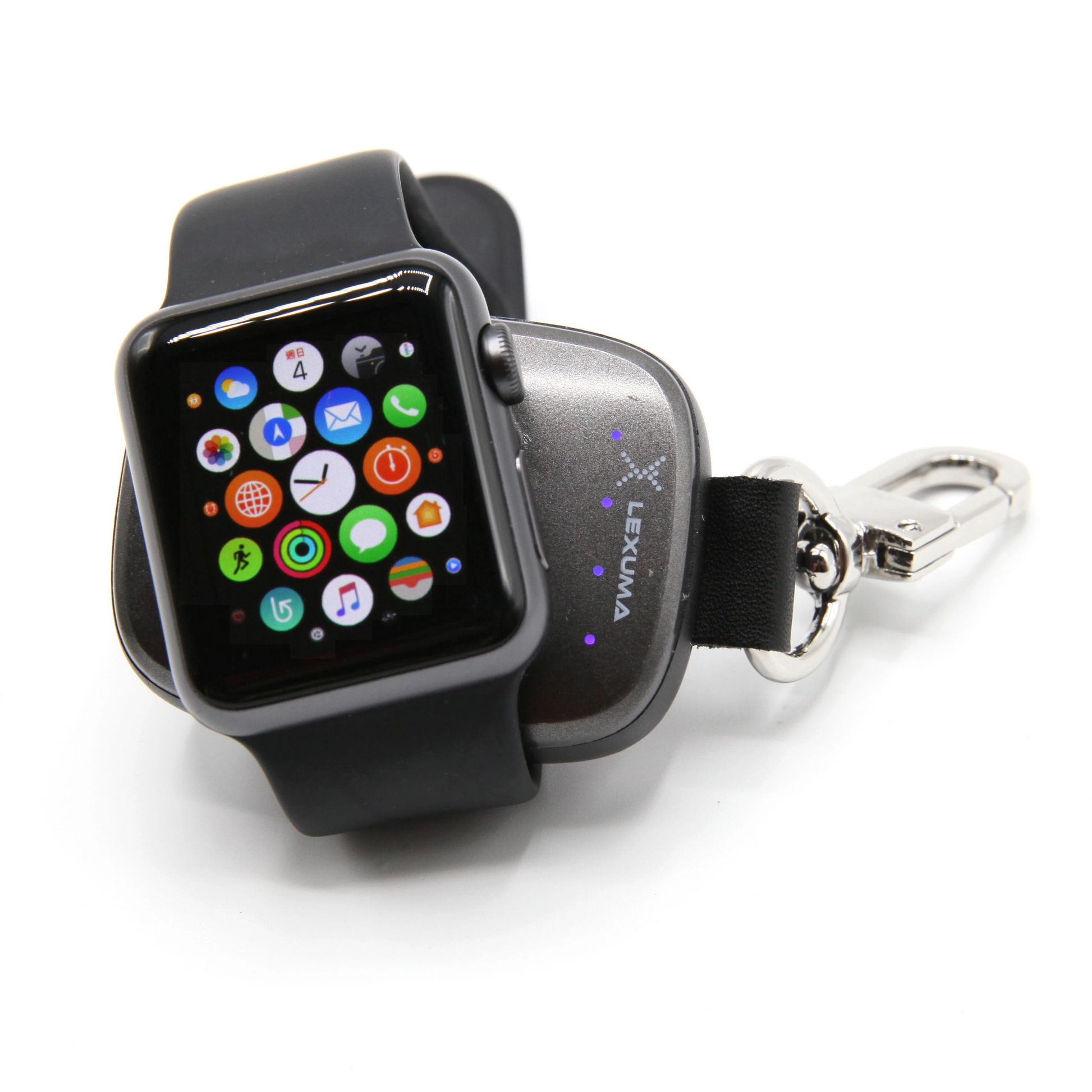 Lexuma XTAG Apple Watch Portable Charger Wireless Charging Travel Charger 辣數碼 dimbuyshop Apple watch series 4 screen protector anti scratch anti-fingerprint tempered glass screen protector film show
