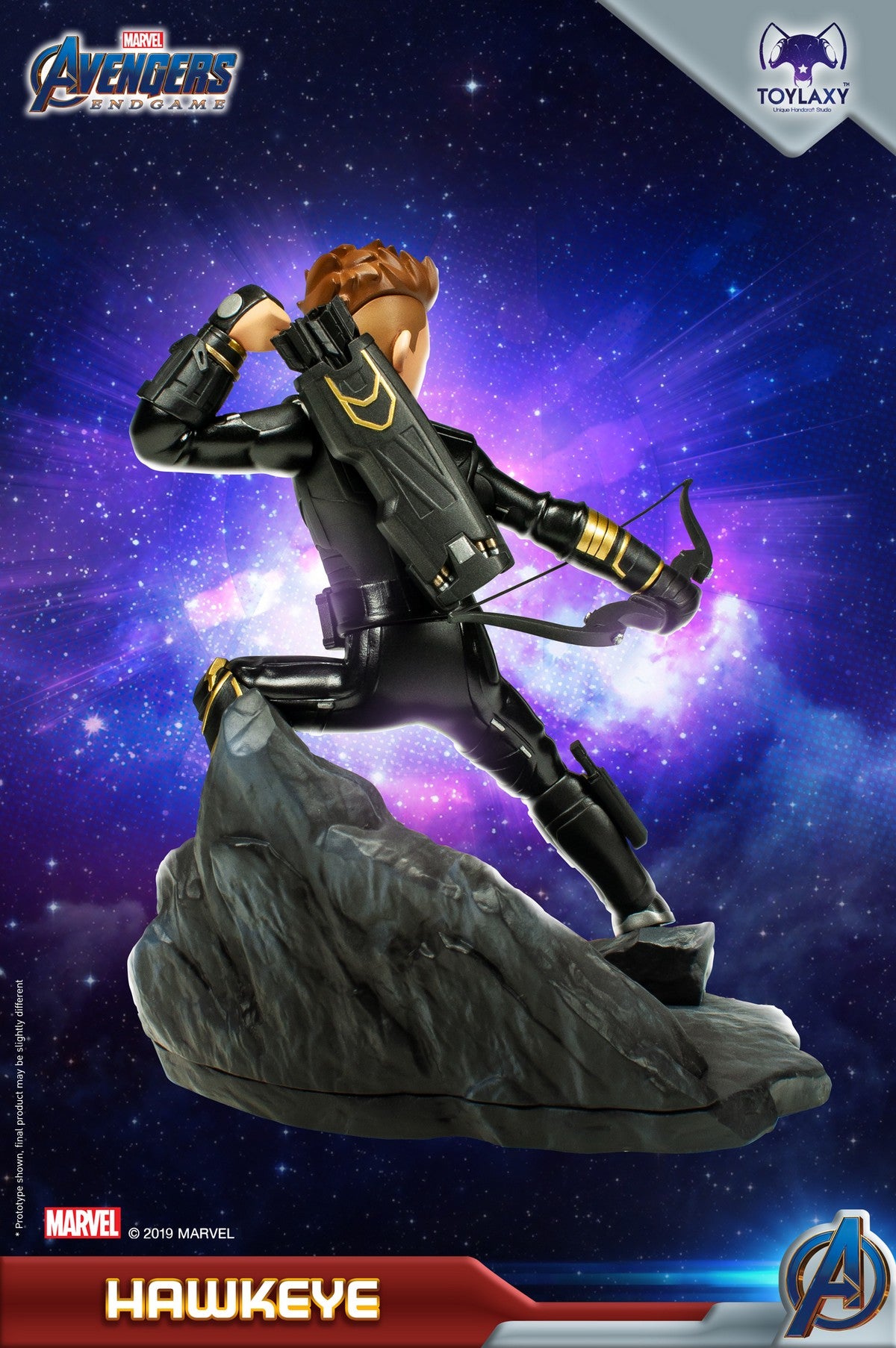 漫威復仇者聯盟：鷹眼正版模型手辦人偶玩具 Marvel's Avengers: Endgame Premium PVC Hawkeye official figure toy back