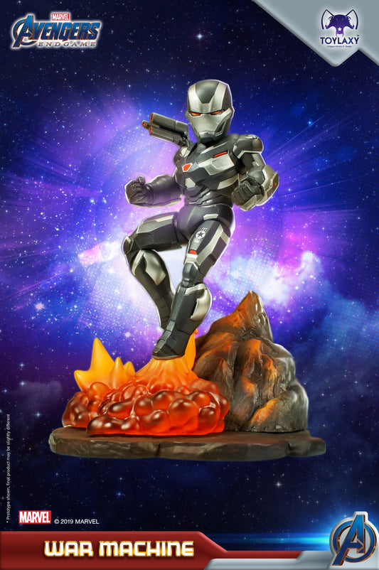 漫威復仇者聯盟：戰爭機器正版模型手辦人偶玩具 Marvel's Avengers: Endgame Premium PVC War Machine official figure toy wave 2 front