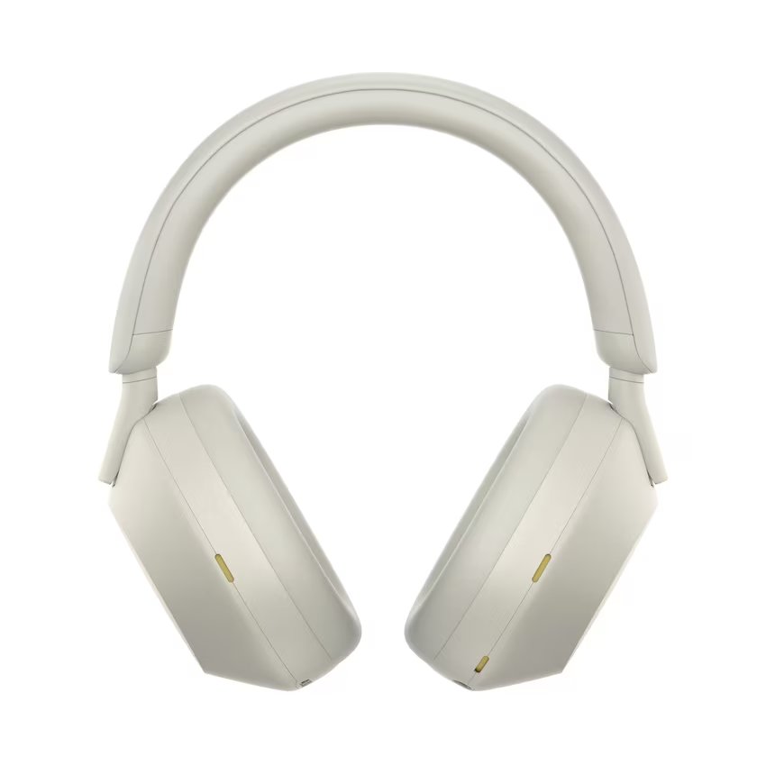 SONY WH-1000XM5 front silver