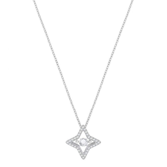 SWAROVSKI Sparkling Dance Star Pendant - Rhodium #5349654