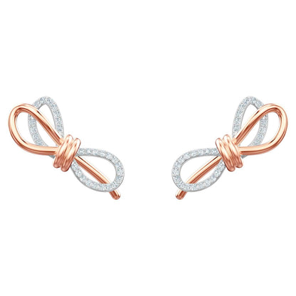 SWAROVSKI Lifelong Bow Pierced Earrings #5447089