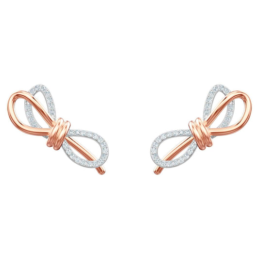 SWAROVSKI Lifelong Bow Pierced Earrings #5447089