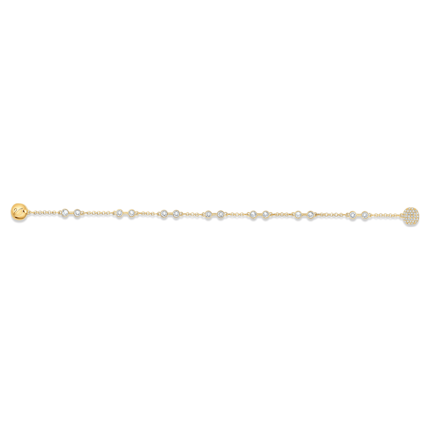 SWAROVSKI Remix Collection Carrier - White & Gold-tone plated #5535290