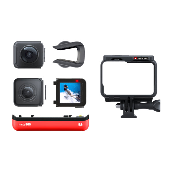 Insta360 ONE R 防震防水定向深度追蹤運動相機 Depth Tracking Action Camera (1英吋感光元件 / 雙鏡頭 / 360 全景鏡頭)
